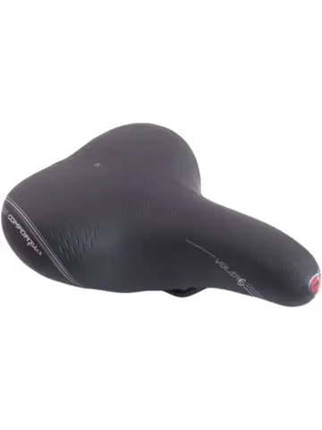 Selle Bassano Fietszadel Volare Xl - Zwart