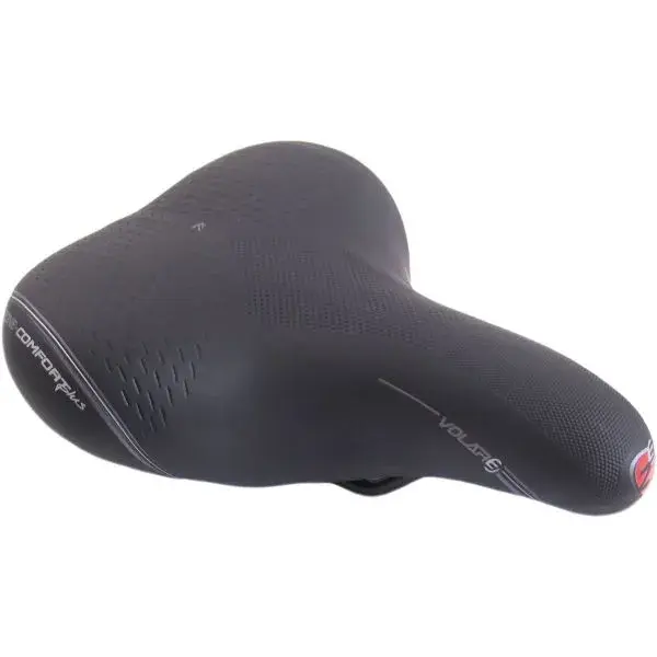 Selle Bassano Fietszadel Volare Xl - Zwart