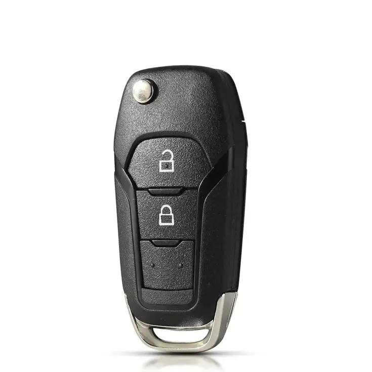 Klapsleutelbehuizing 2 knops geschikt voor Ford