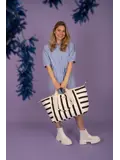 Richelle - Strandtas - Shopper - Ritssluiting