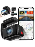 A4 4K Touch Wifi GPS 2CH 64gb dashcam