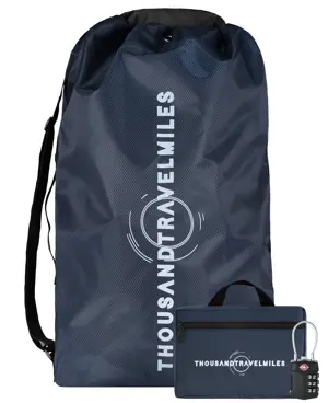 Flightbag vliegtuighoes TSA slot 60–90L – N Blauw