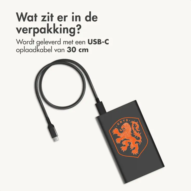 Powerbank 20.000 mAh 30W - KNVB