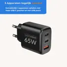 MOJOGEAR CHARGE+ 65W – Oplader