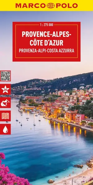 Wegenkaart Provence Côte d'Azur