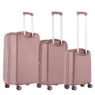 CarryOn Skyhopper trolleyset 3pcs tsa Roze