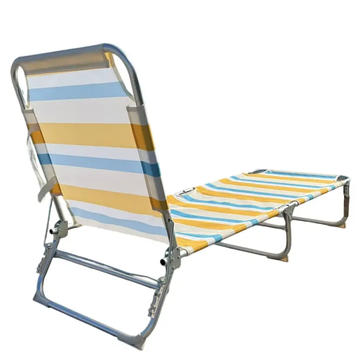 Ligbed Aluminium 3-Standen Opvouwbaar -