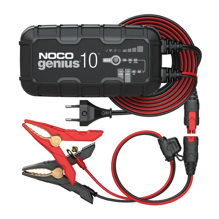 Automatische acculader voor lood en lithium-ion