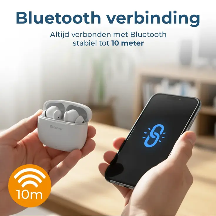 In-ear Draadloze Bluetooth Oortjes Oordopjes