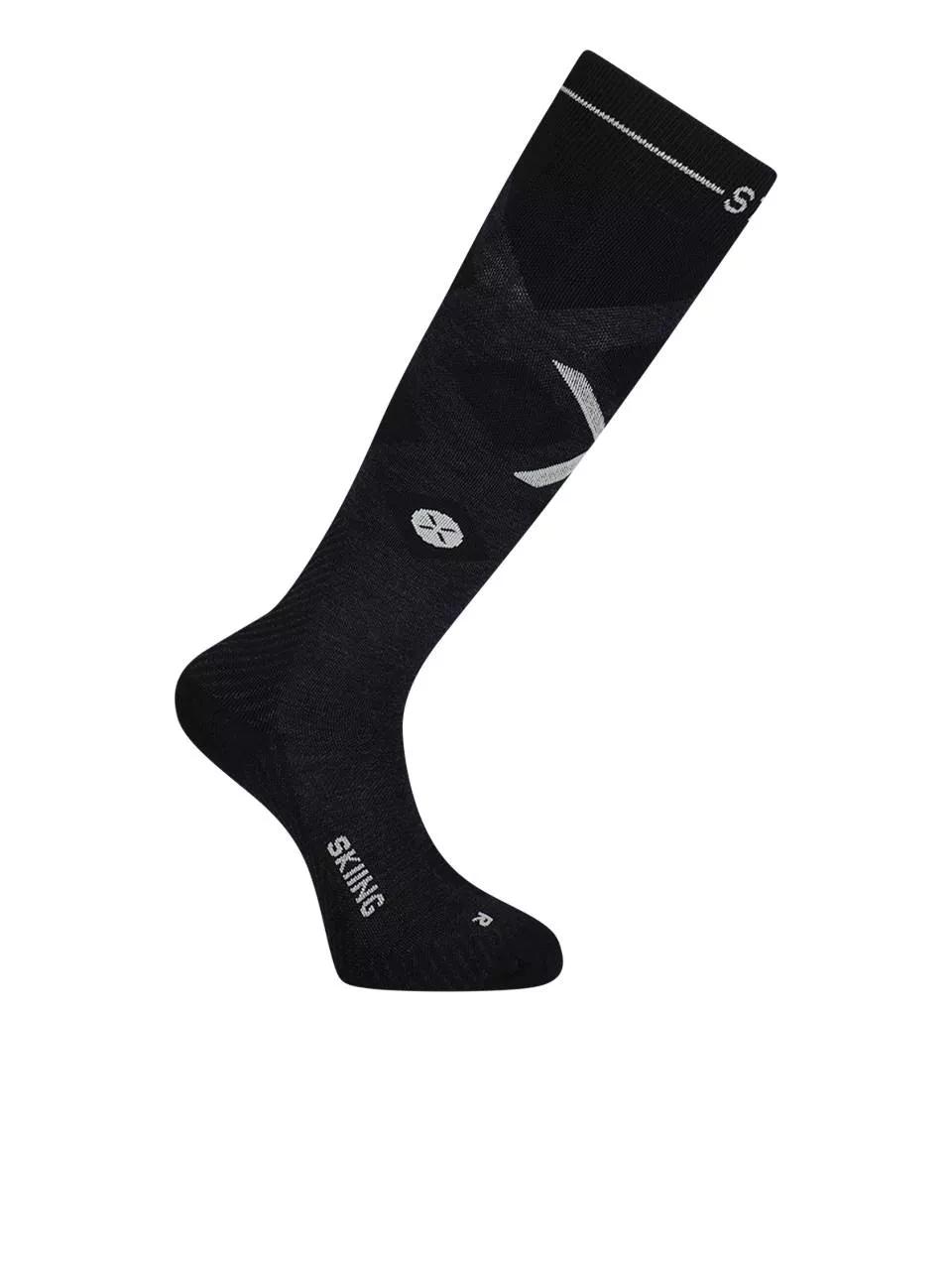 STOX Ski compressiesokken heren  Donker Blauw   43-46