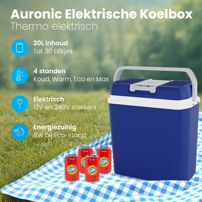 Auronic Koelbox Elektrisch 20L