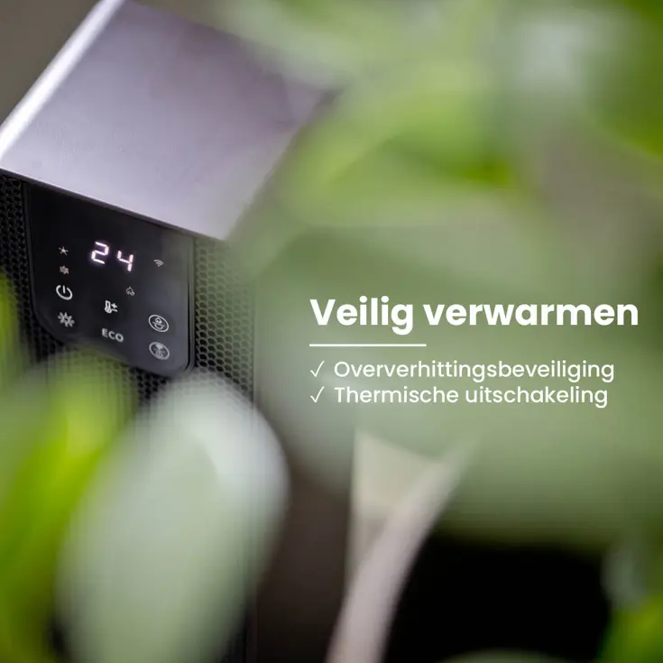 Keramische Kachel met Vlam en App