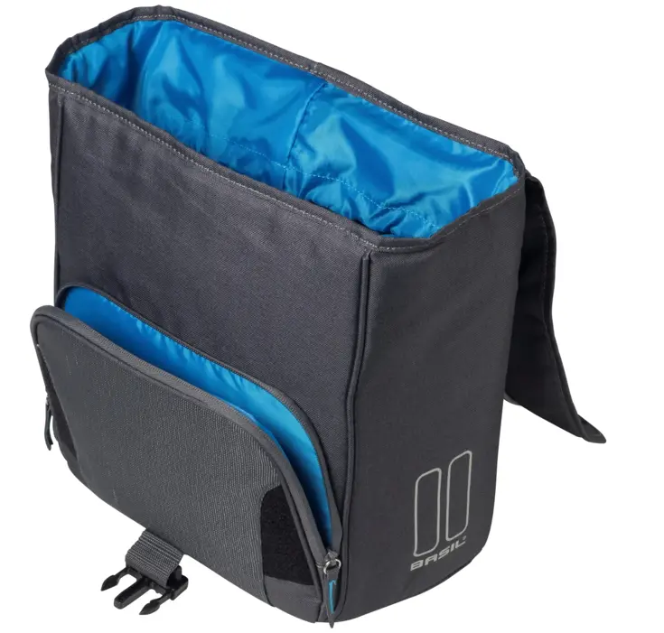 Basil schoudertas Sport Design graphite 18L