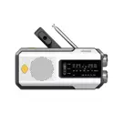 Noodradio® Solar Powerbank Opwindbaar Blauw