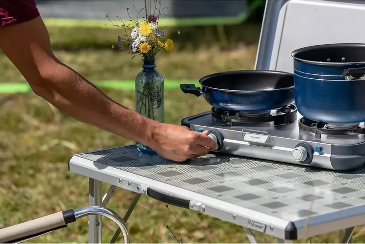 Kitchen 2CV PZ kooktoestel 2-pits-2x2000Watt-Piezo