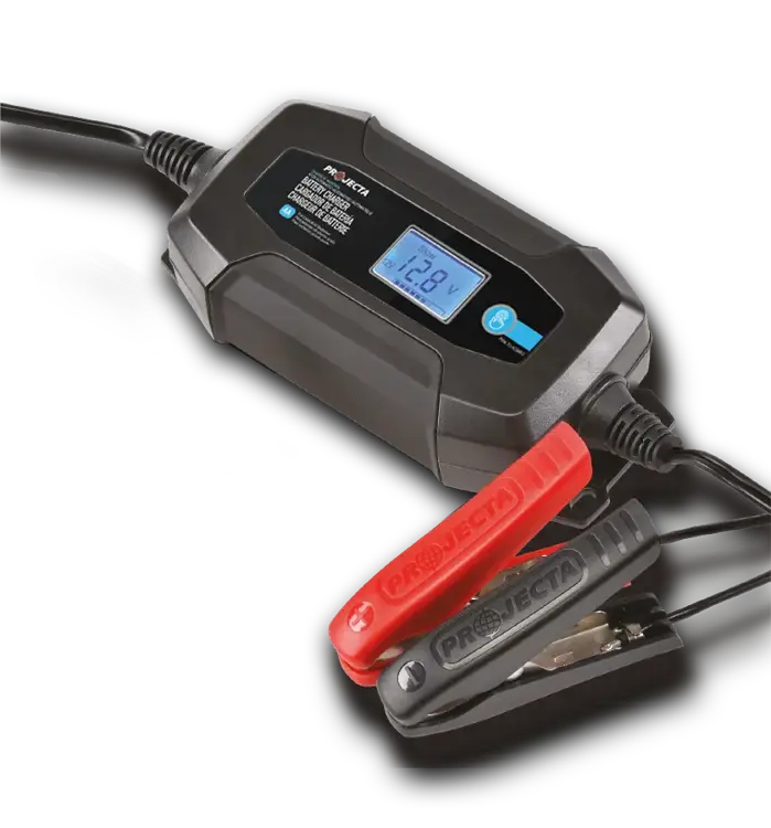 AC040 8 fase autom. acculader 4,0 A, 6 + 12 V