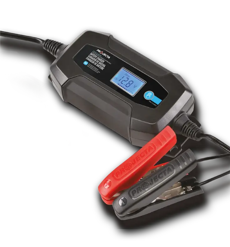 AC040 8 fase autom. acculader 4,0 A, 6 + 12 V