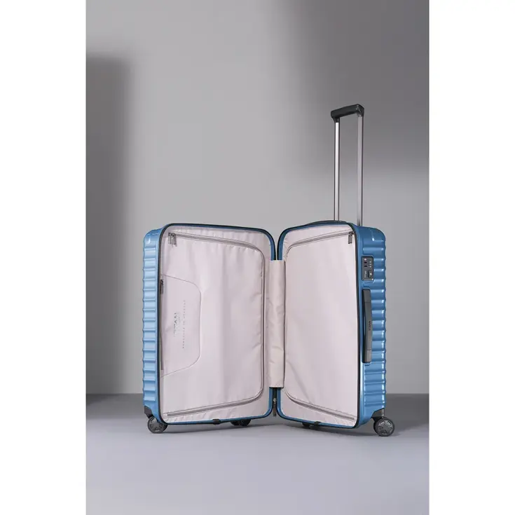 TITAN Litron 4 Wheel Trolley M ice blue