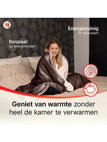 Seranova Elektrische deken XL - 160x120 cm