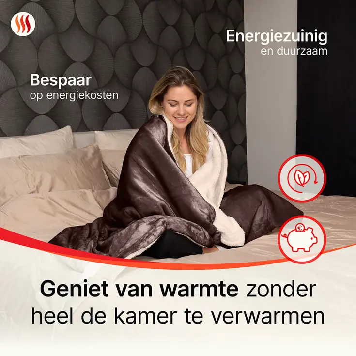 Seranova Elektrische deken XL - 160x120 cm