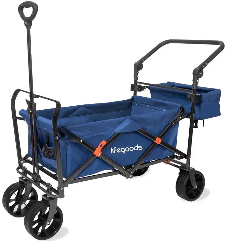 LifeGoods Bolderkar - Tot 120KG - 90L