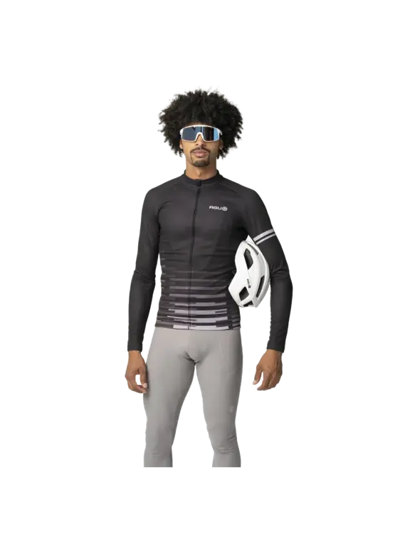 Fietsshirt Lange Mouwen Essential Heren