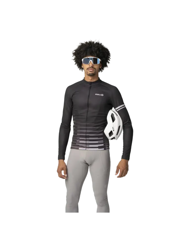 Fietsshirt Lange Mouwen Essential Heren
