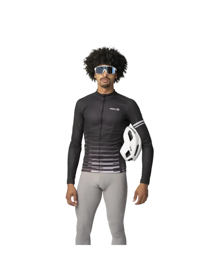 Fietsshirt Lange Mouwen Essential Heren