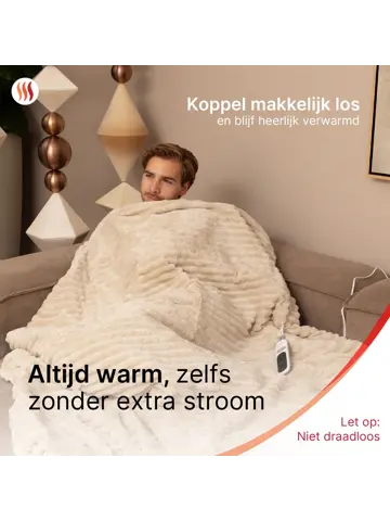 Seranova Elektrische Deken XXL - 180x160 cm