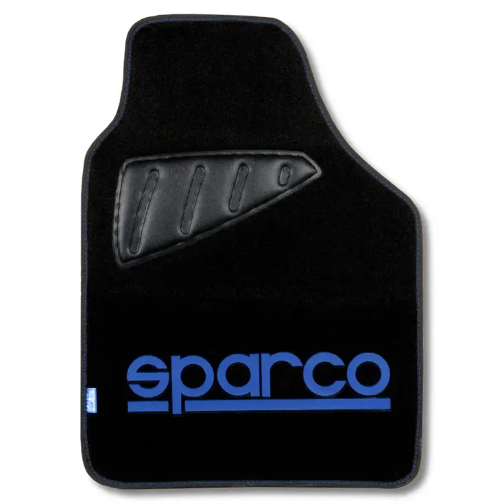 Automatten set Sparco - Stof - Blauw