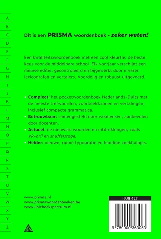 Prisma woordenboek Nederlands-Duits