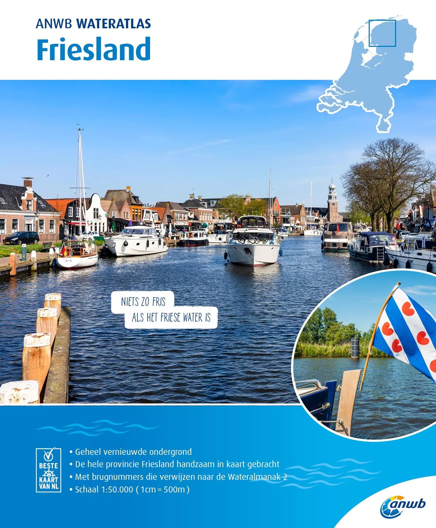 ANWB  Wateratlas Friesland main product image