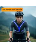 Hardloopvest met verlichting oplaadbaar