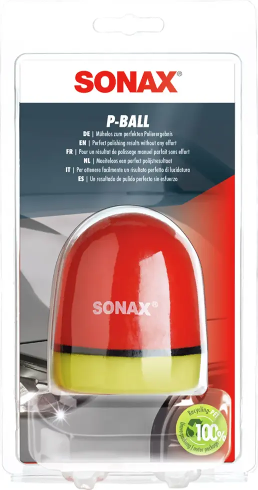 Ergonomische Polijstbal