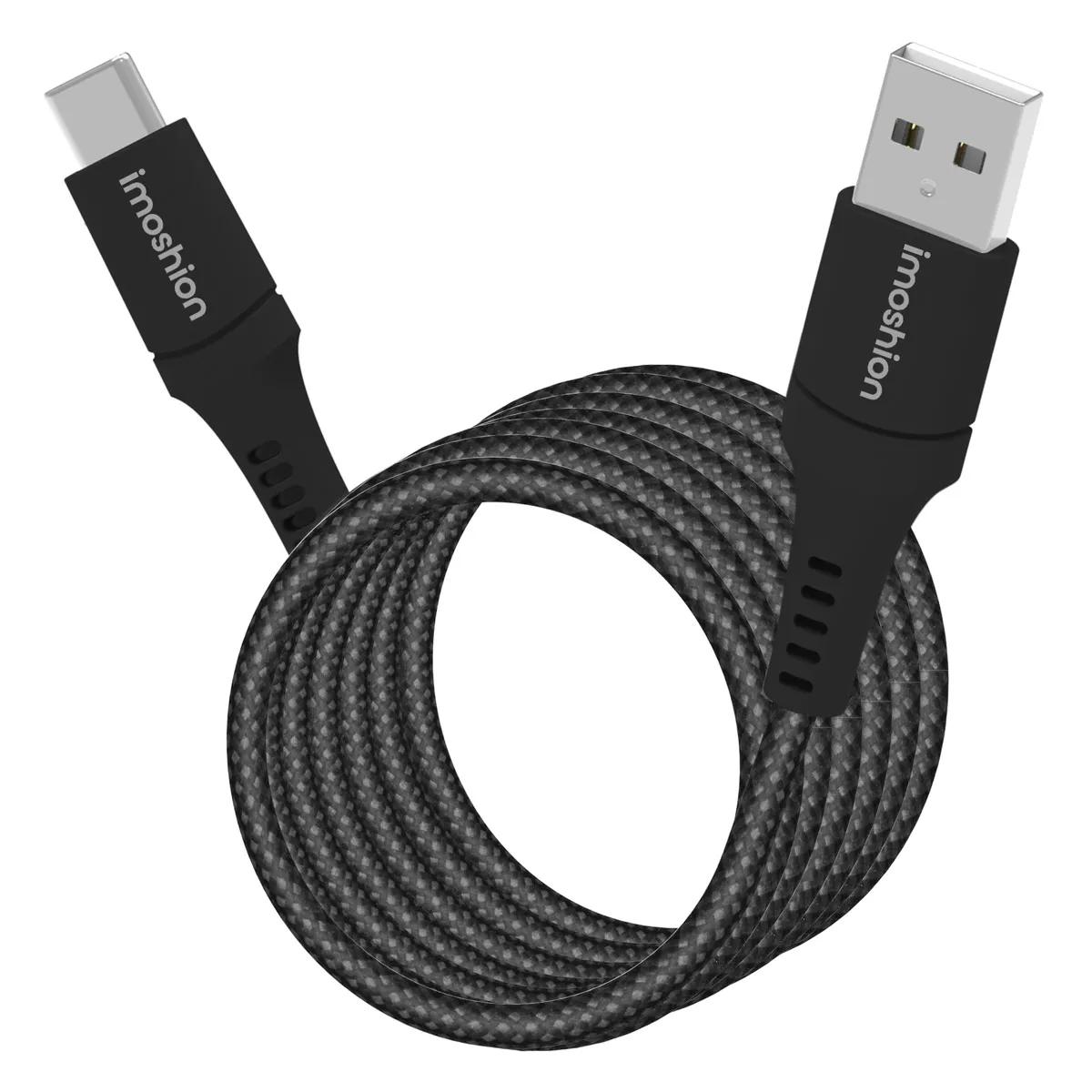 Imoshion  Magnetic Cable USB-C to USB-A  Zwart main product image