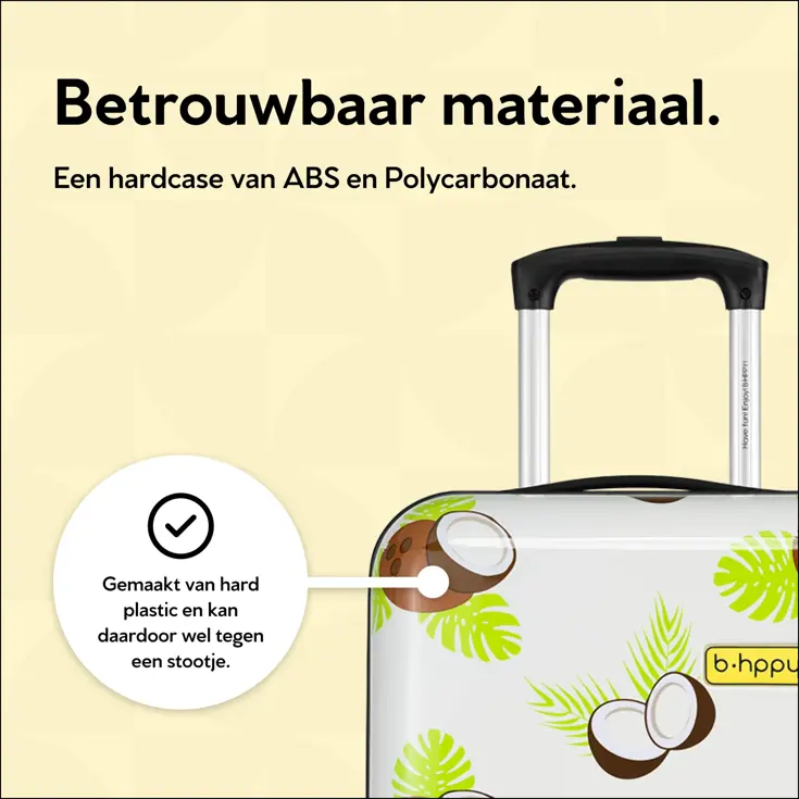 Reiskoffer met print - 76cm