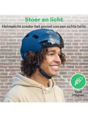 PILOT fietshelm met regencap