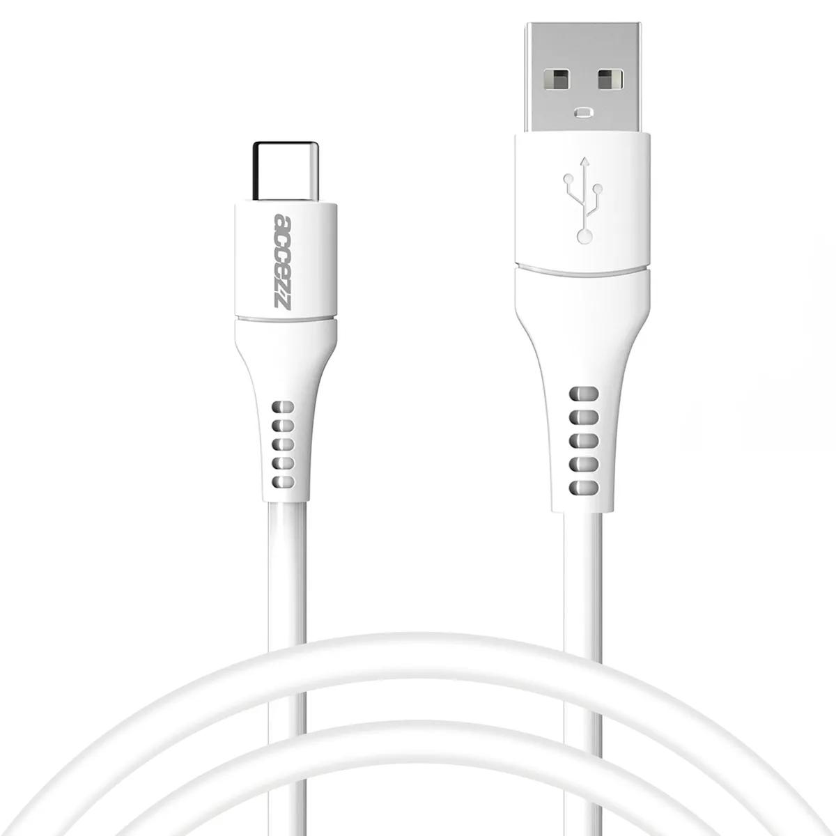 Accezz  USB-C naar USB kabel 1 meter  Wit main product image