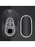 TPU Sleutelhoesje voor Mercedes zwart C3