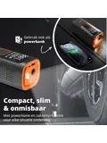 Draagbare Luchtcompressor - Zwart/Oranje
