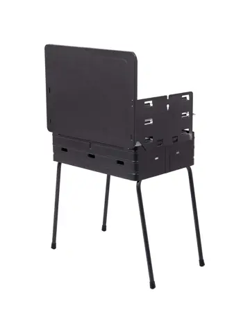 Barbecue Koffermodel Staal 40x30 cm