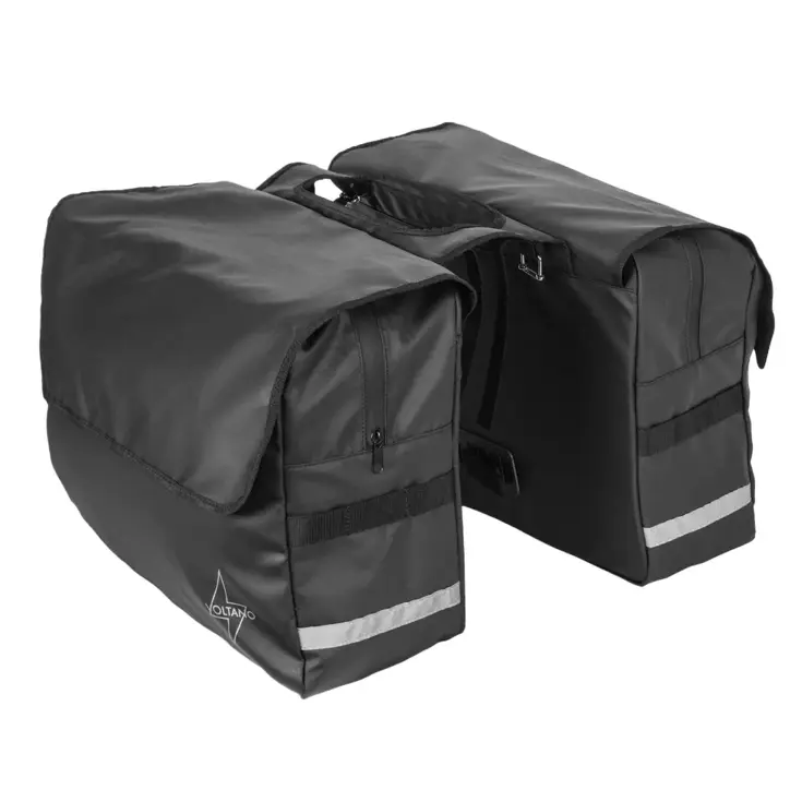 Voltano luxe dubbele fietstas XL 44 L
