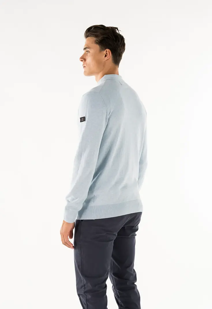 Heren Brad Knitted Polo