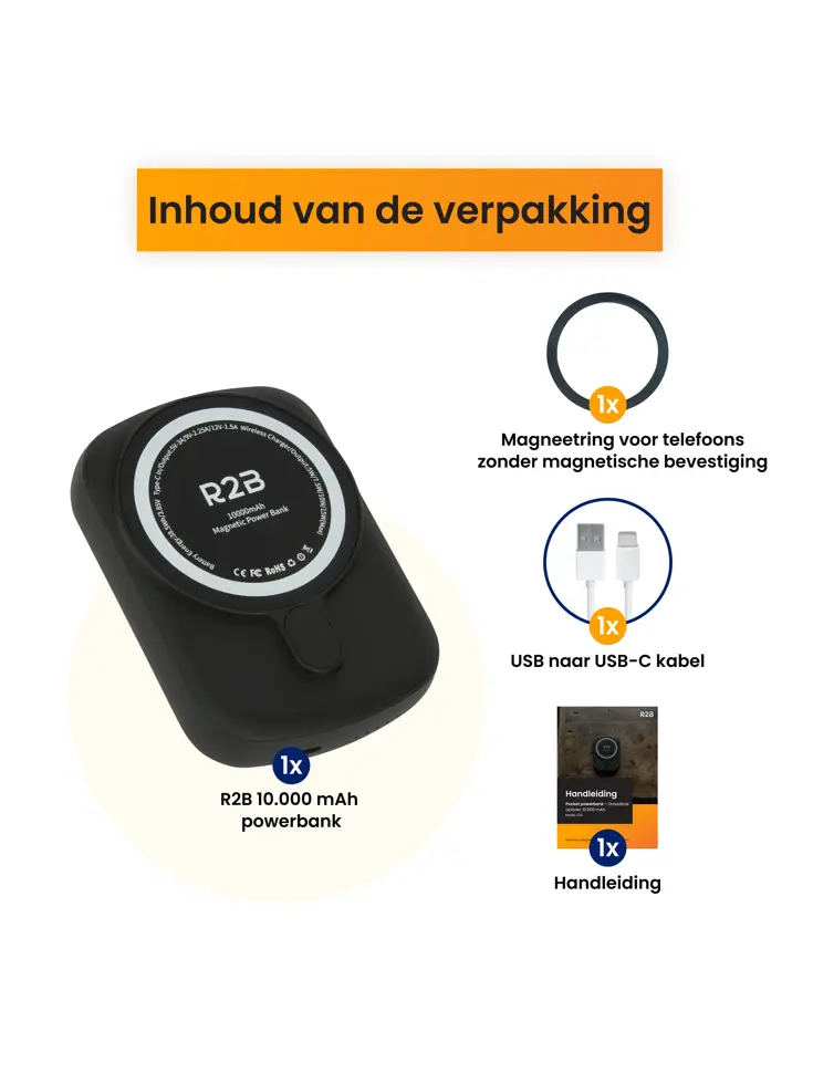 MagSafe Powerbank 10000 mAh - Voor iPhone