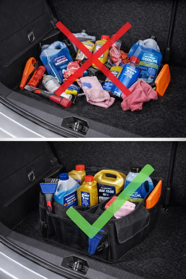 Kofferbak Organizer Auto – 56x39x26,5 cm