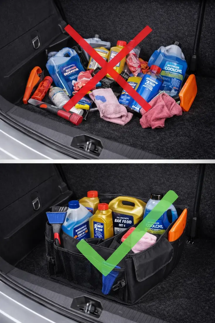 Kofferbak Organizer Auto – 56x39x26,5 cm