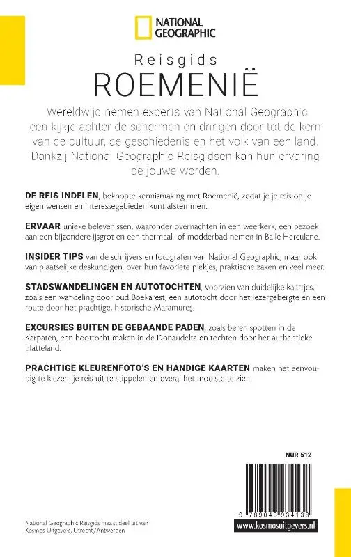 National Geographic Reisgids Roemenië
