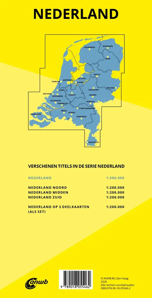 ANWB Wegenkaart Nederland