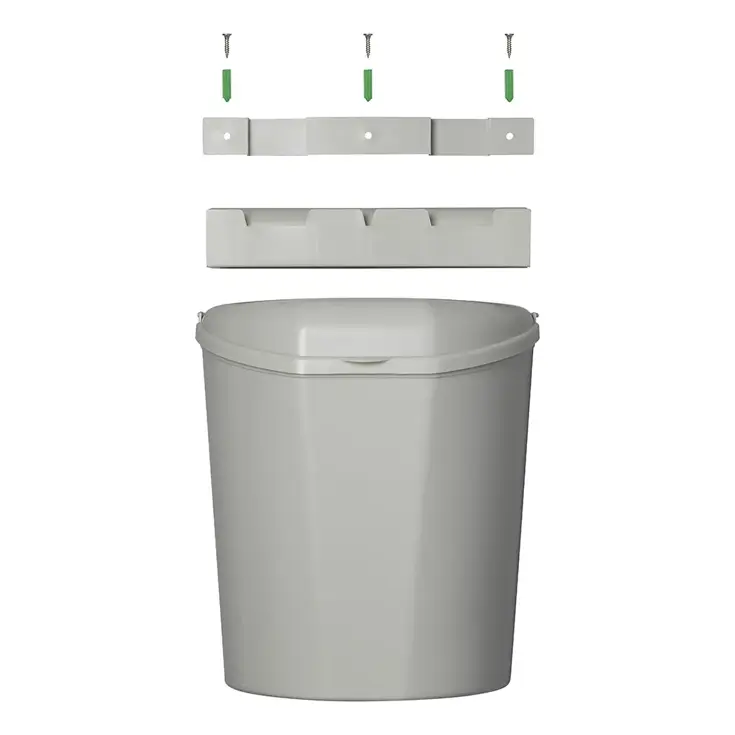 ProPlus Afvalbak met Deksel - 6 liter