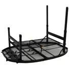 Bo-Camp Tafel Woodbine Ovaal 100x70 cm